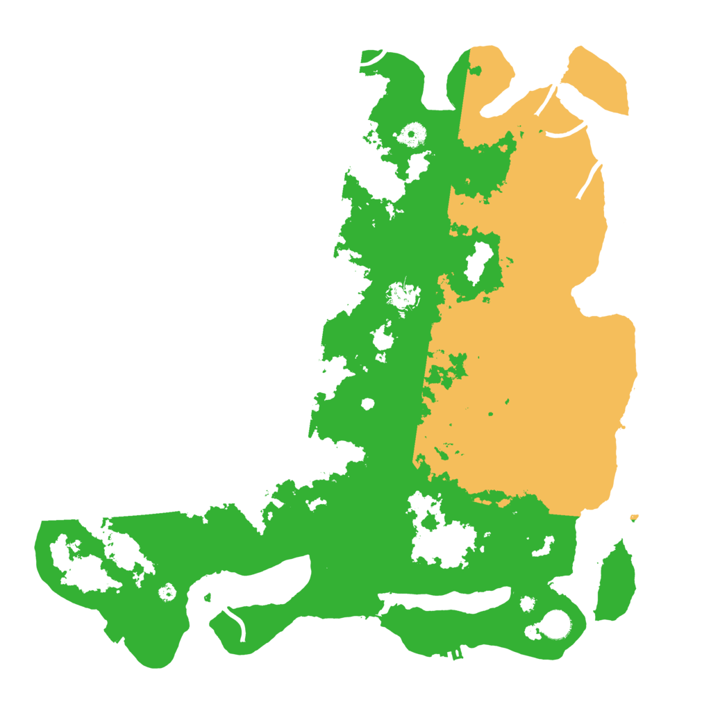 Biome Rust Map: Procedural Map, Size: 4250, Seed: 1201601136