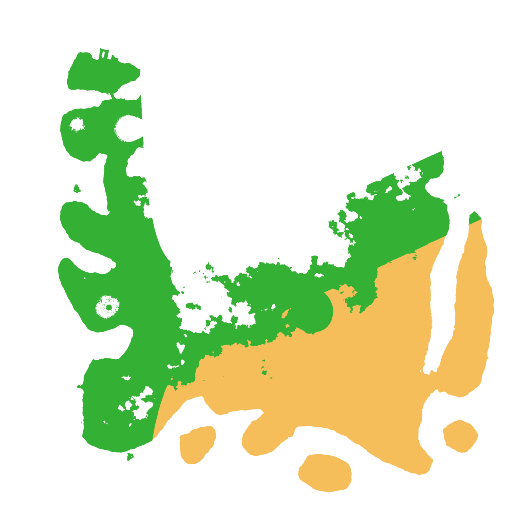 Biome Rust Map: Procedural Map, Size: 3500, Seed: 729026063
