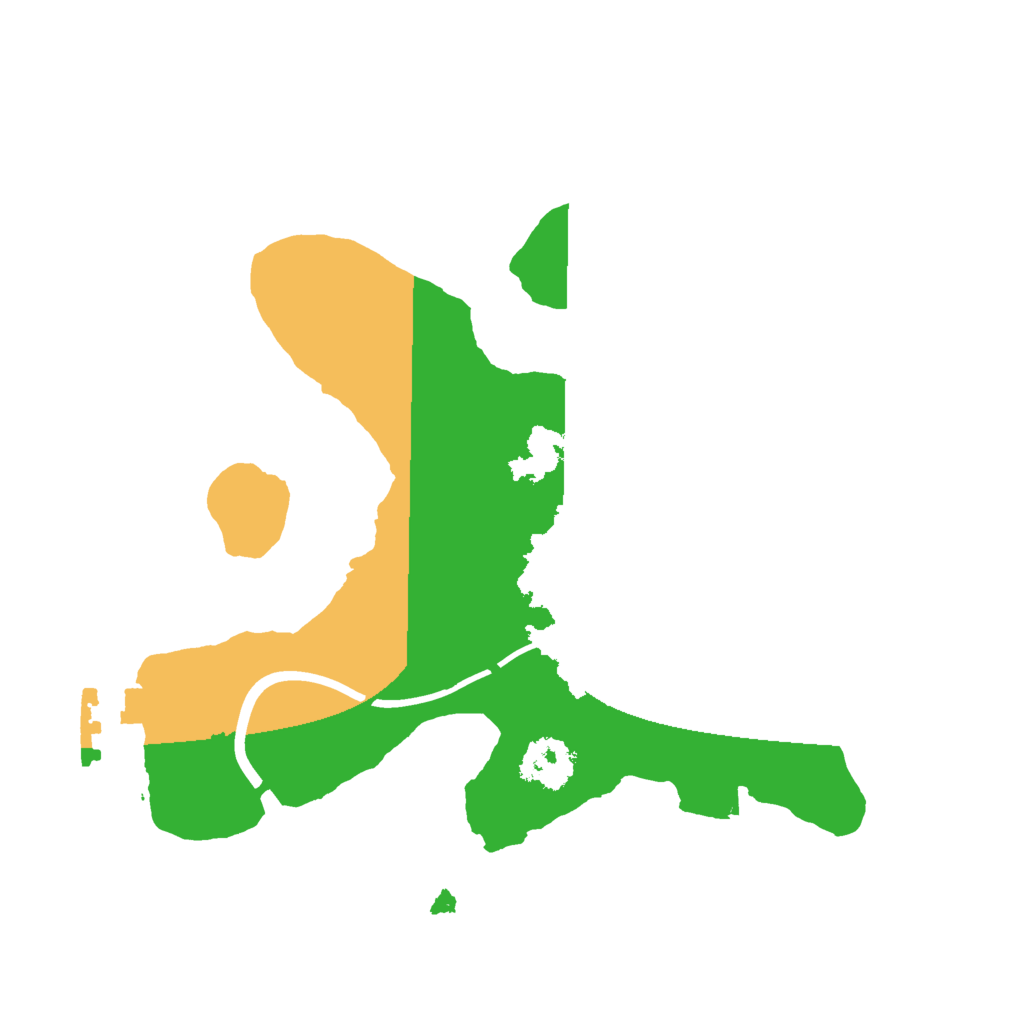 Biome Rust Map: Procedural Map, Size: 2000, Seed: 293987304