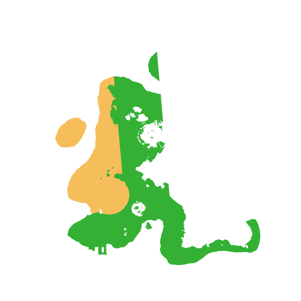 Biome Rust Map: Procedural Map, Size: 2200, Seed: 1666840174