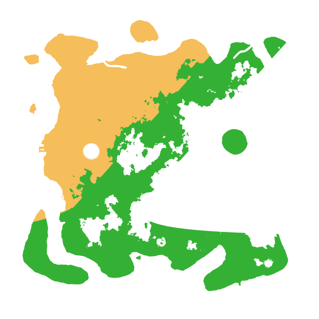 Biome Rust Map: Procedural Map, Size: 3500, Seed: 161912436