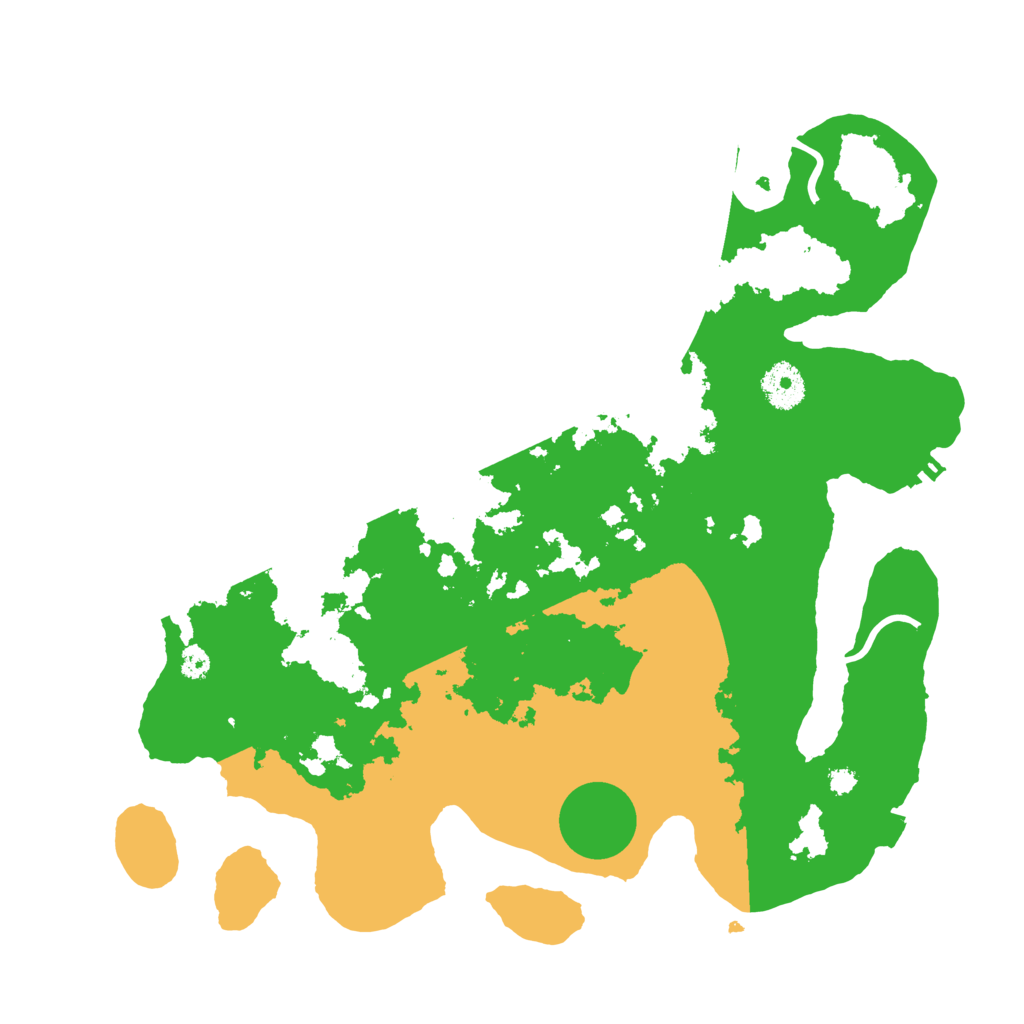 Biome Rust Map: Procedural Map, Size: 3500, Seed: 1146764972