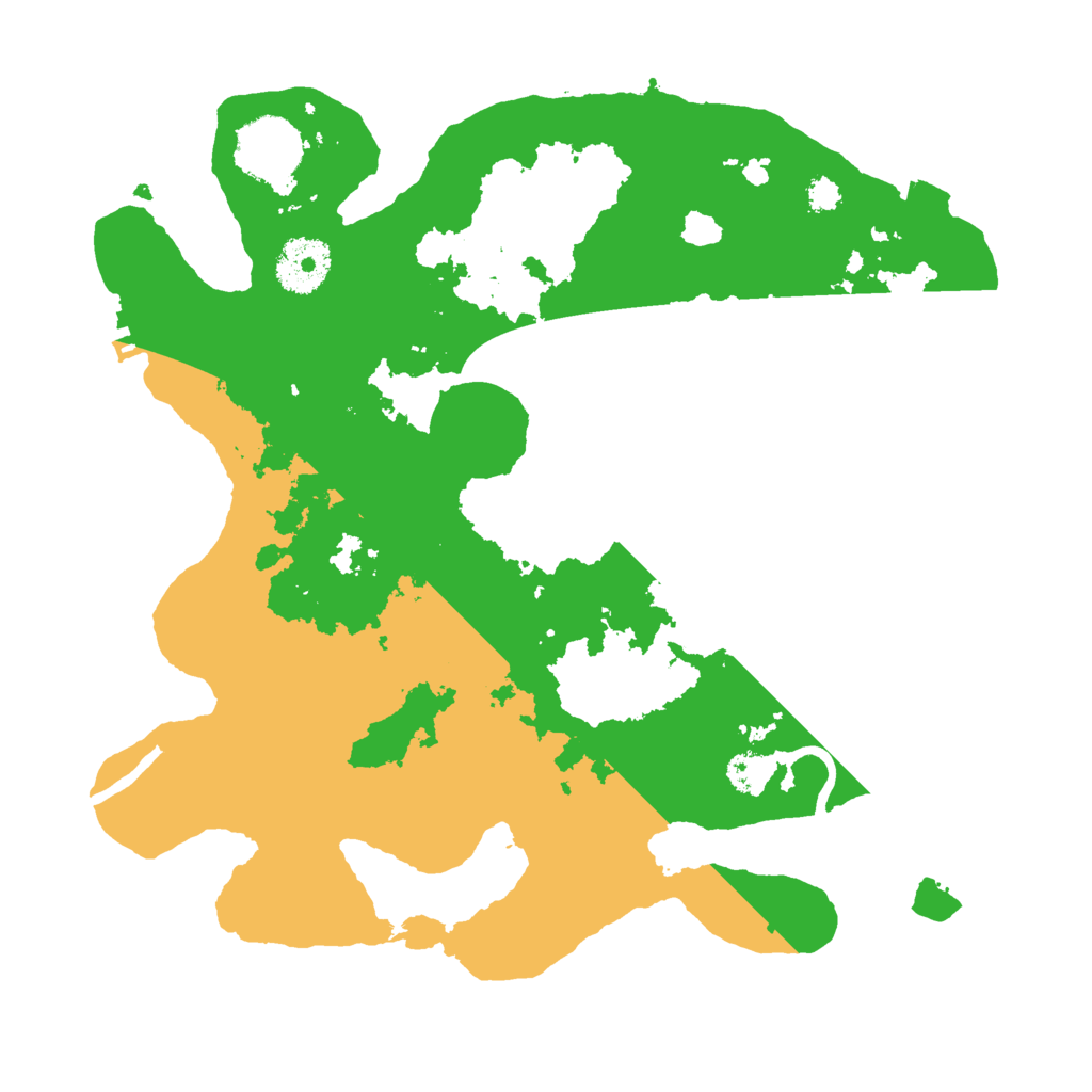 Biome Rust Map: Procedural Map, Size: 3000, Seed: 1650724