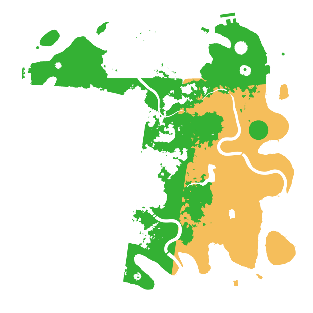 Biome Rust Map: Procedural Map, Size: 4250, Seed: 184682898