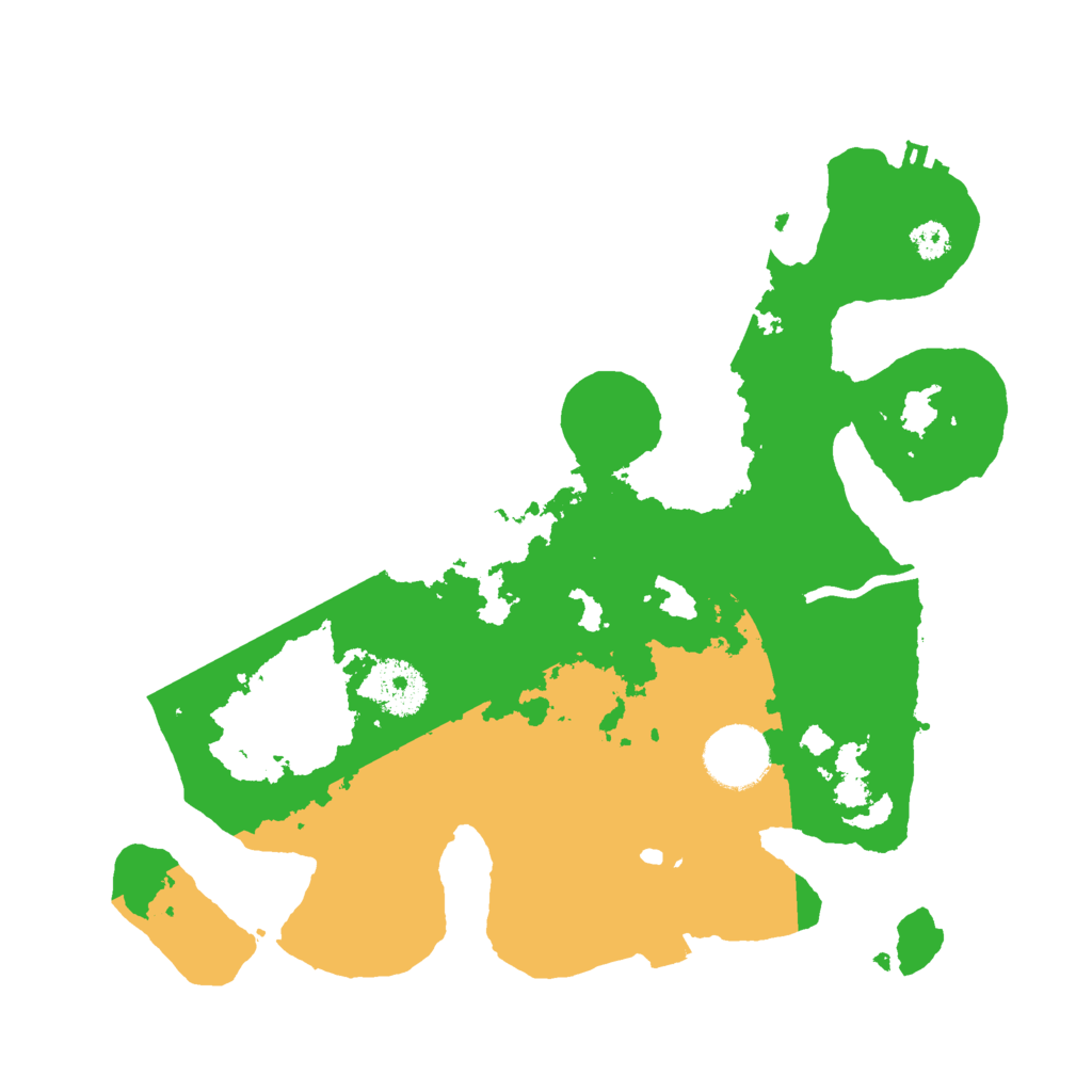 Biome Rust Map: Procedural Map, Size: 3000, Seed: 95194