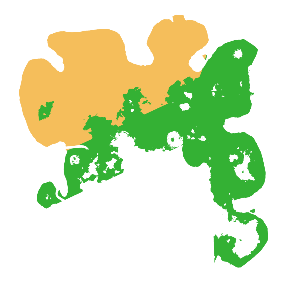 Biome Rust Map: Procedural Map, Size: 3000, Seed: 7220