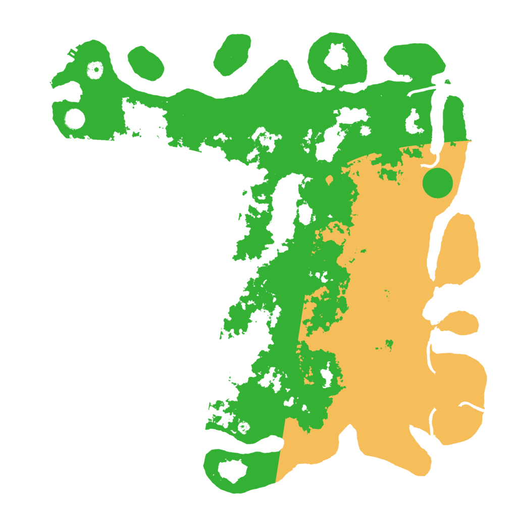 Biome Rust Map: Procedural Map, Size: 4500, Seed: 7761507