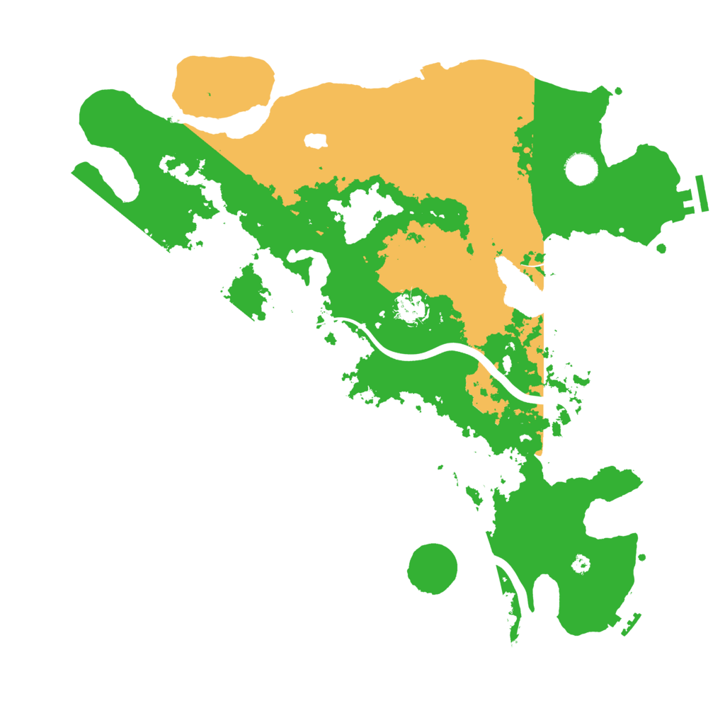 Biome Rust Map: Procedural Map, Size: 4000, Seed: 1023842867