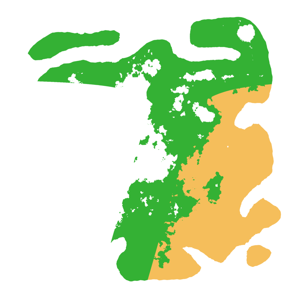 Biome Rust Map: Barren, Size: 3500, Seed: 874271359