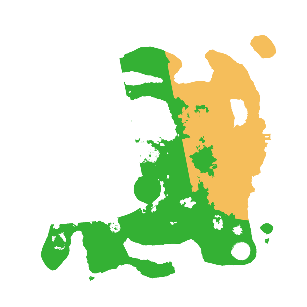 Biome Rust Map: Procedural Map, Size: 3000, Seed: 18154