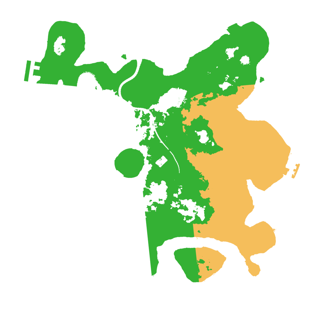 Biome Rust Map: Procedural Map, Size: 3000, Seed: 231851859