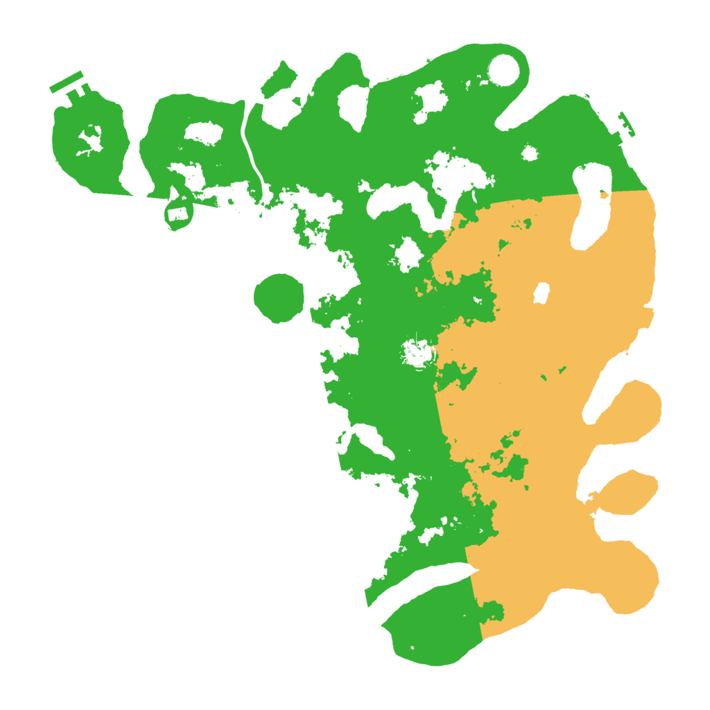Biome Rust Map: Procedural Map, Size: 4000, Seed: 666983733