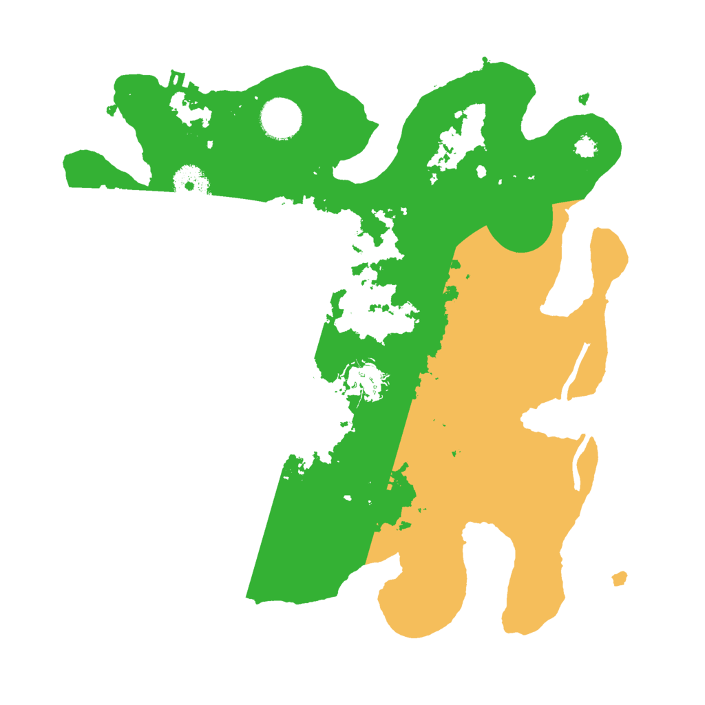 Biome Rust Map: Procedural Map, Size: 3000, Seed: 14871