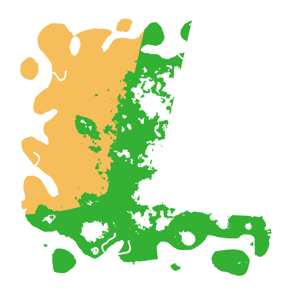 Biome Rust Map: Procedural Map, Size: 4000, Seed: 1535895610