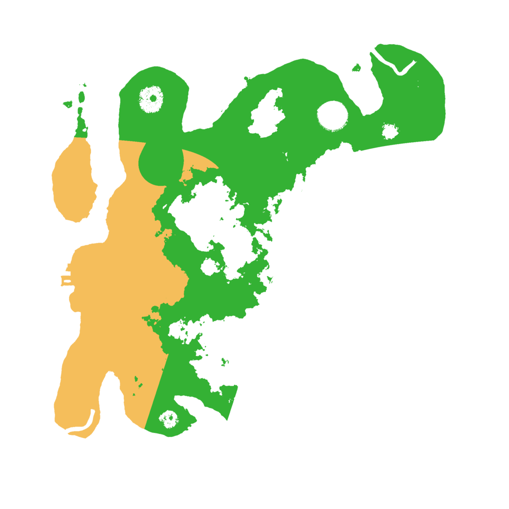 Biome Rust Map: Procedural Map, Size: 3000, Seed: 762212060