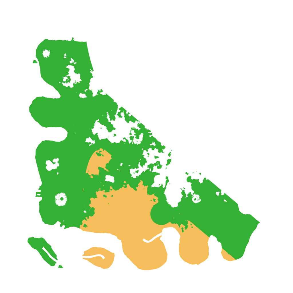 Biome Rust Map: Procedural Map, Size: 3500, Seed: 565829886