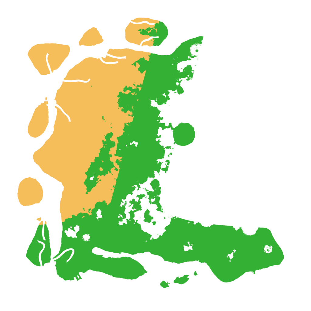 Biome Rust Map: Procedural Map, Size: 3800, Seed: 35836993