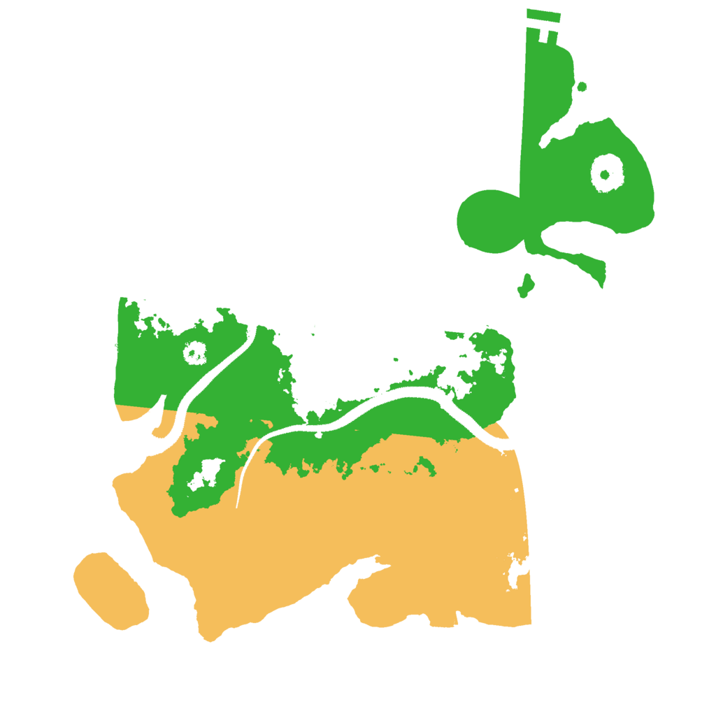 Biome Rust Map: Procedural Map, Size: 3000, Seed: 1264532480