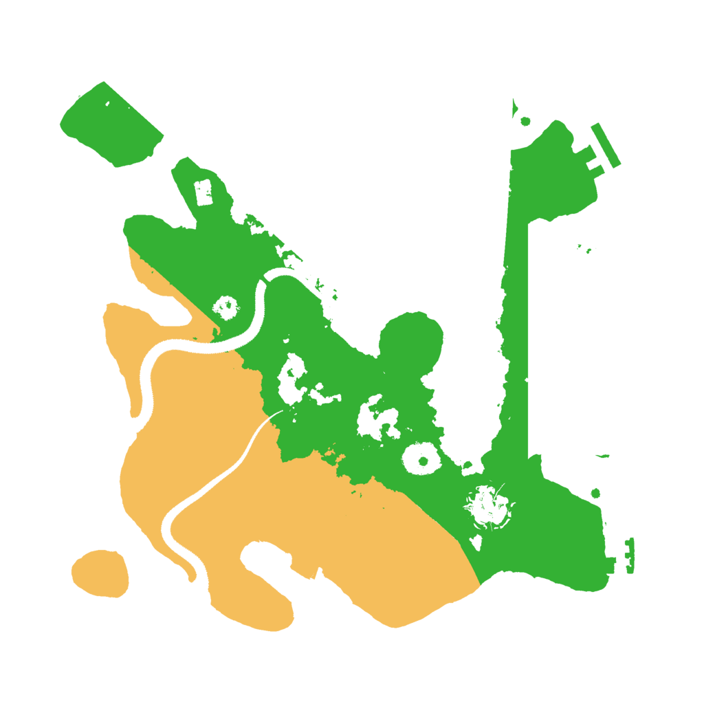 Biome Rust Map: Procedural Map, Size: 3000, Seed: 1460180333