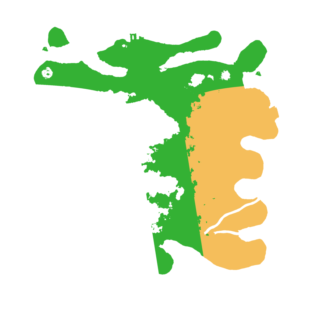 Biome Rust Map: Procedural Map, Size: 3000, Seed: 1231905471