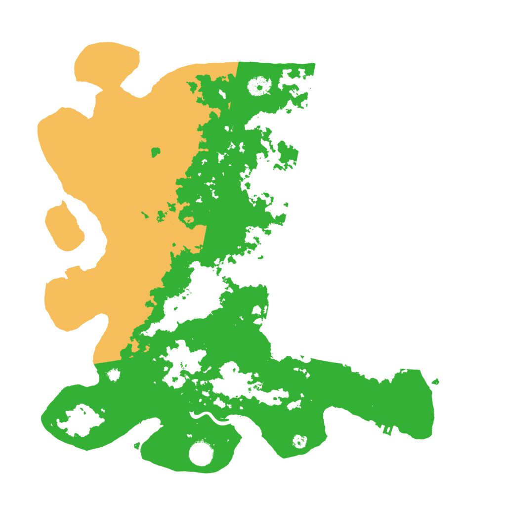 Biome Rust Map: Procedural Map, Size: 3700, Seed: 1517367807