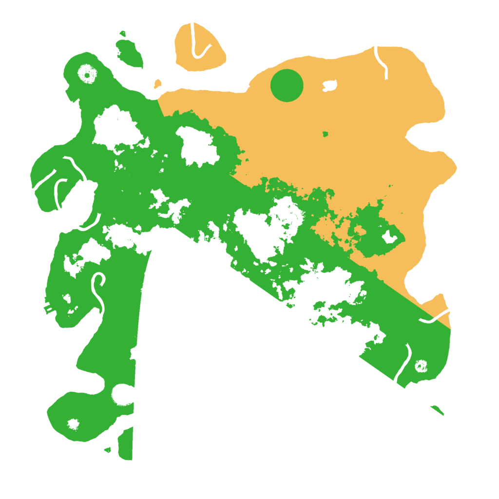 Biome Rust Map: Procedural Map, Size: 4000, Seed: 351774