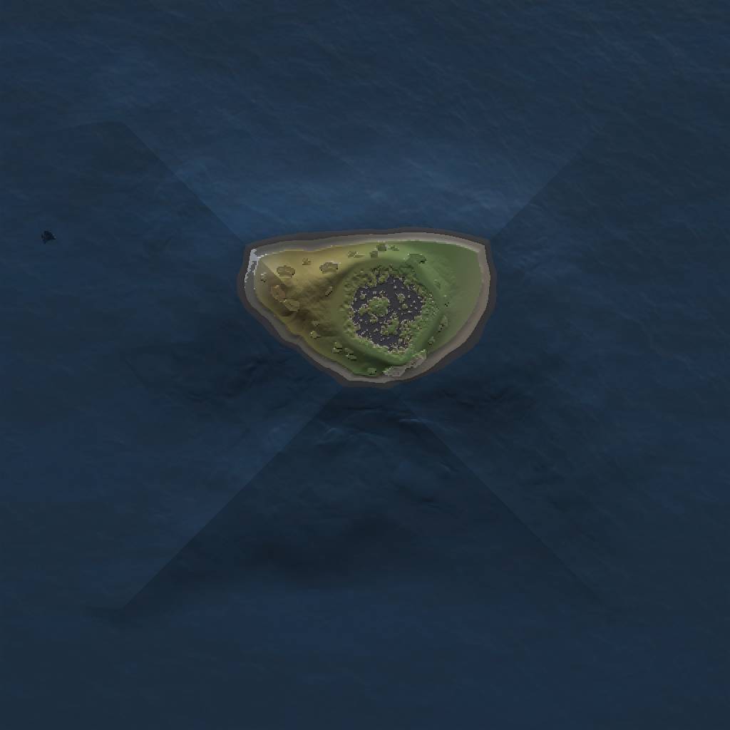 Rust Map: Procedural Map, Size: 1000, Seed: 263555513, 3 Monuments