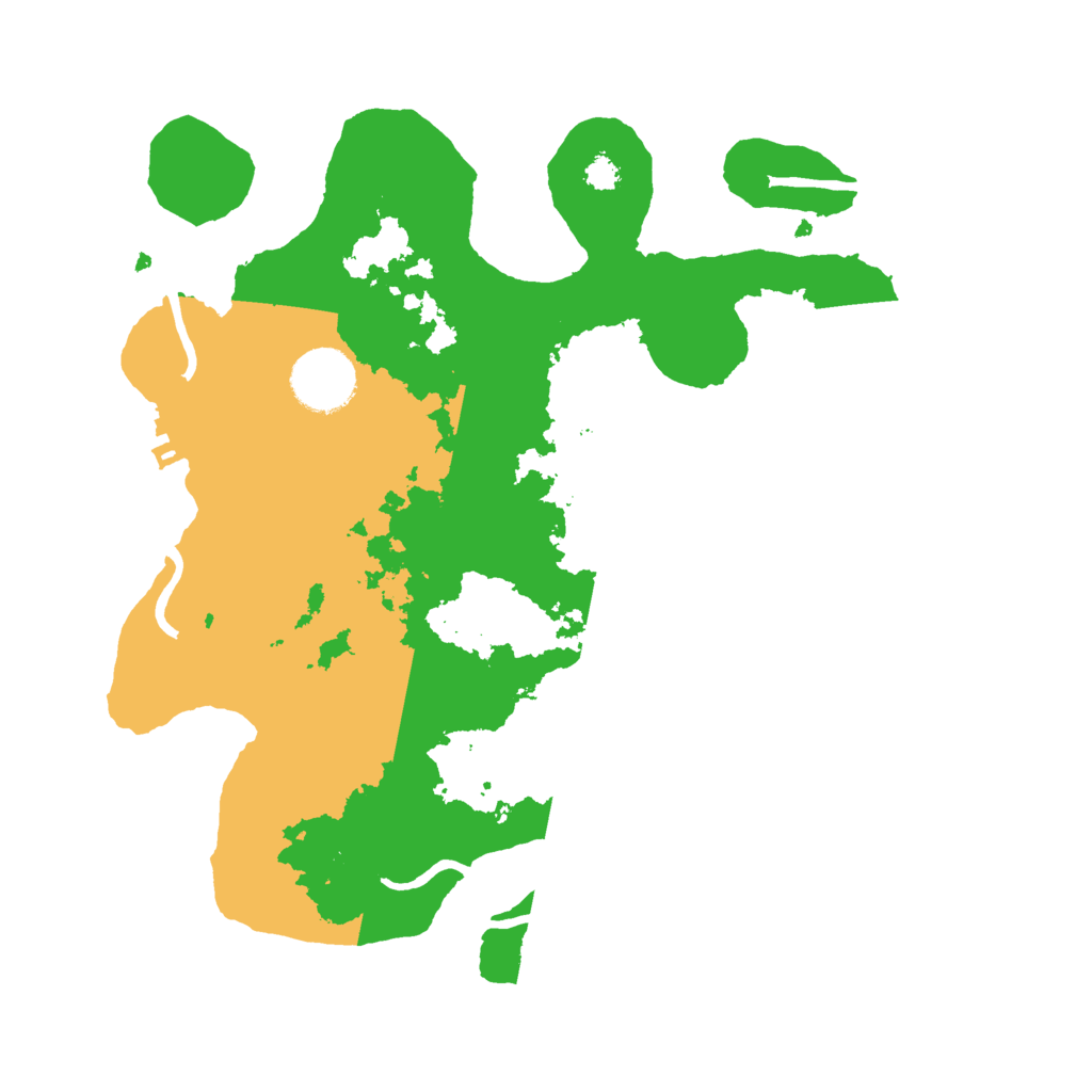 Biome Rust Map: Procedural Map, Size: 3000, Seed: 1439665831