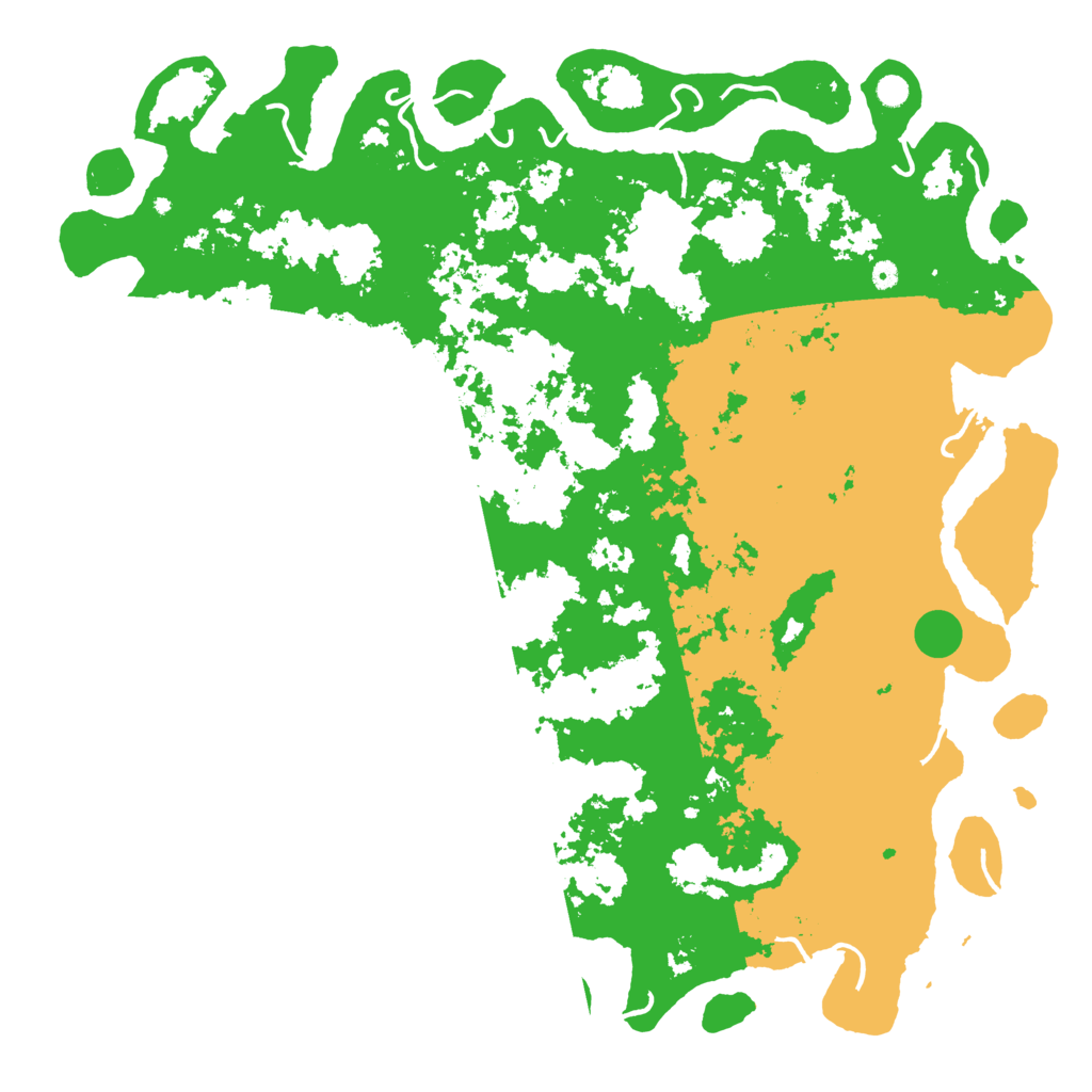 Biome Rust Map: Procedural Map, Size: 6000, Seed: 1042565