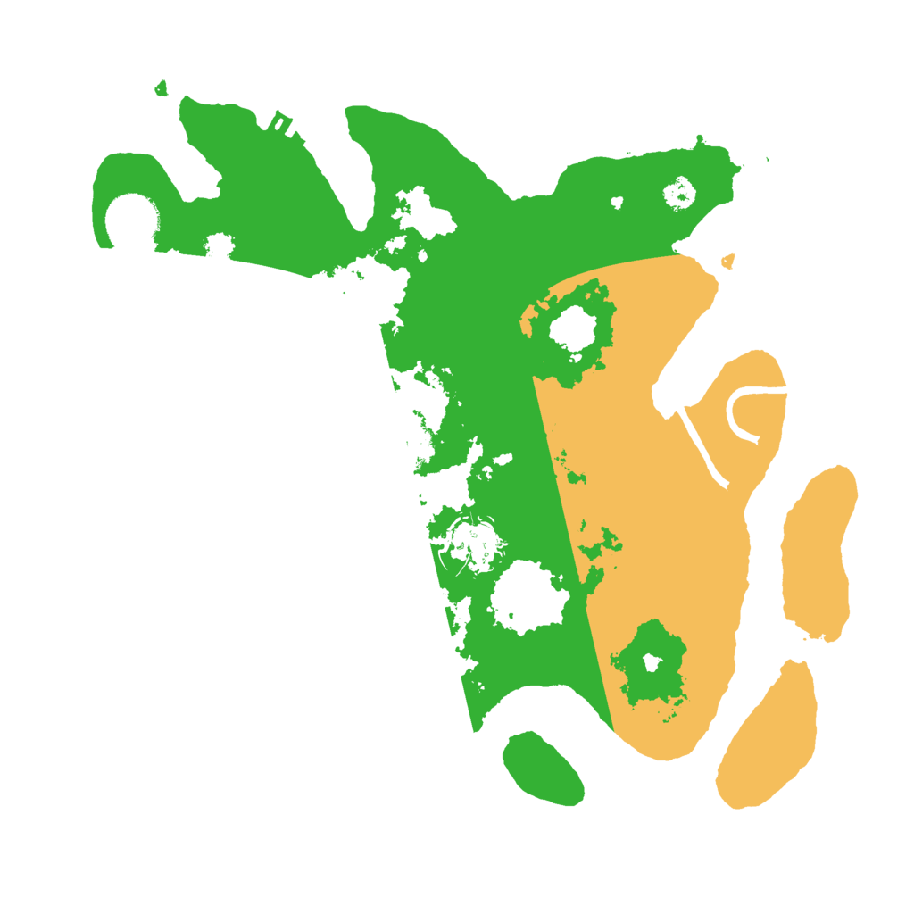 Biome Rust Map: Procedural Map, Size: 3000, Seed: 149012772