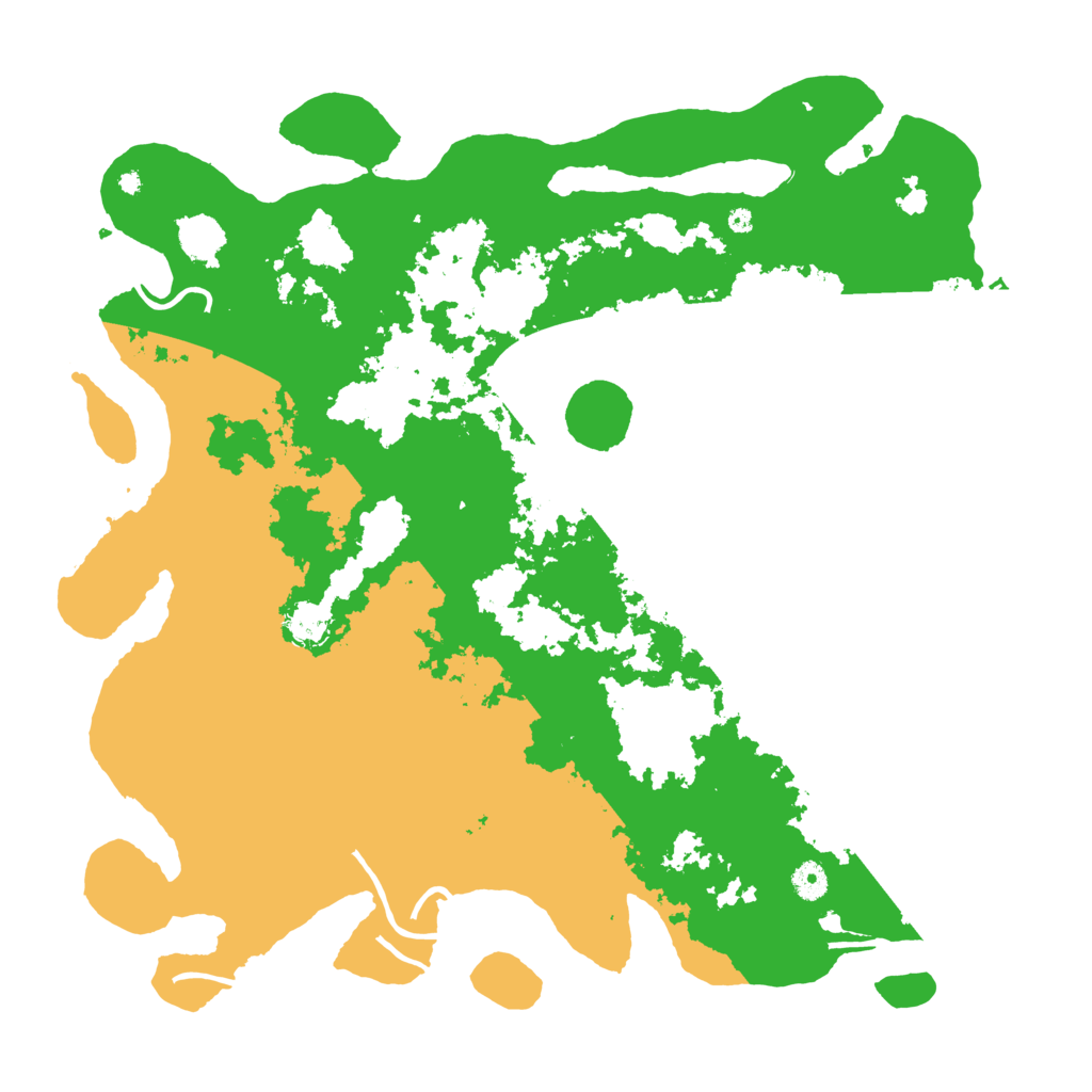 Biome Rust Map: Procedural Map, Size: 4500, Seed: 826741381