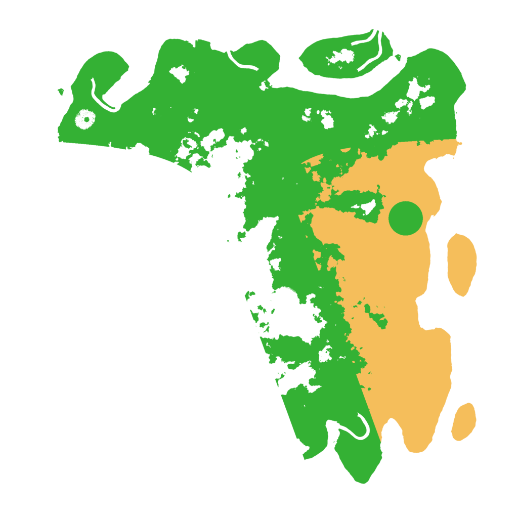 Biome Rust Map: Procedural Map, Size: 4000, Seed: 130891720