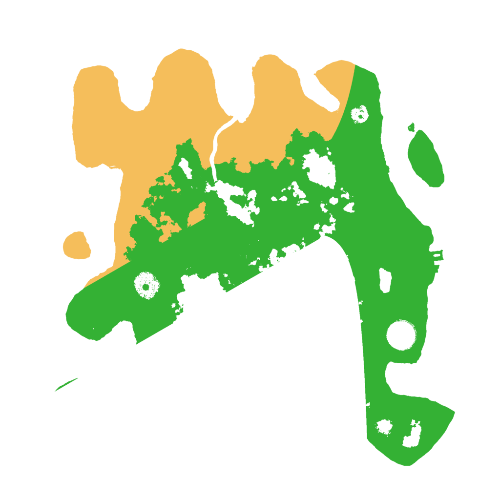 Biome Rust Map: Procedural Map, Size: 3000, Seed: 383031056