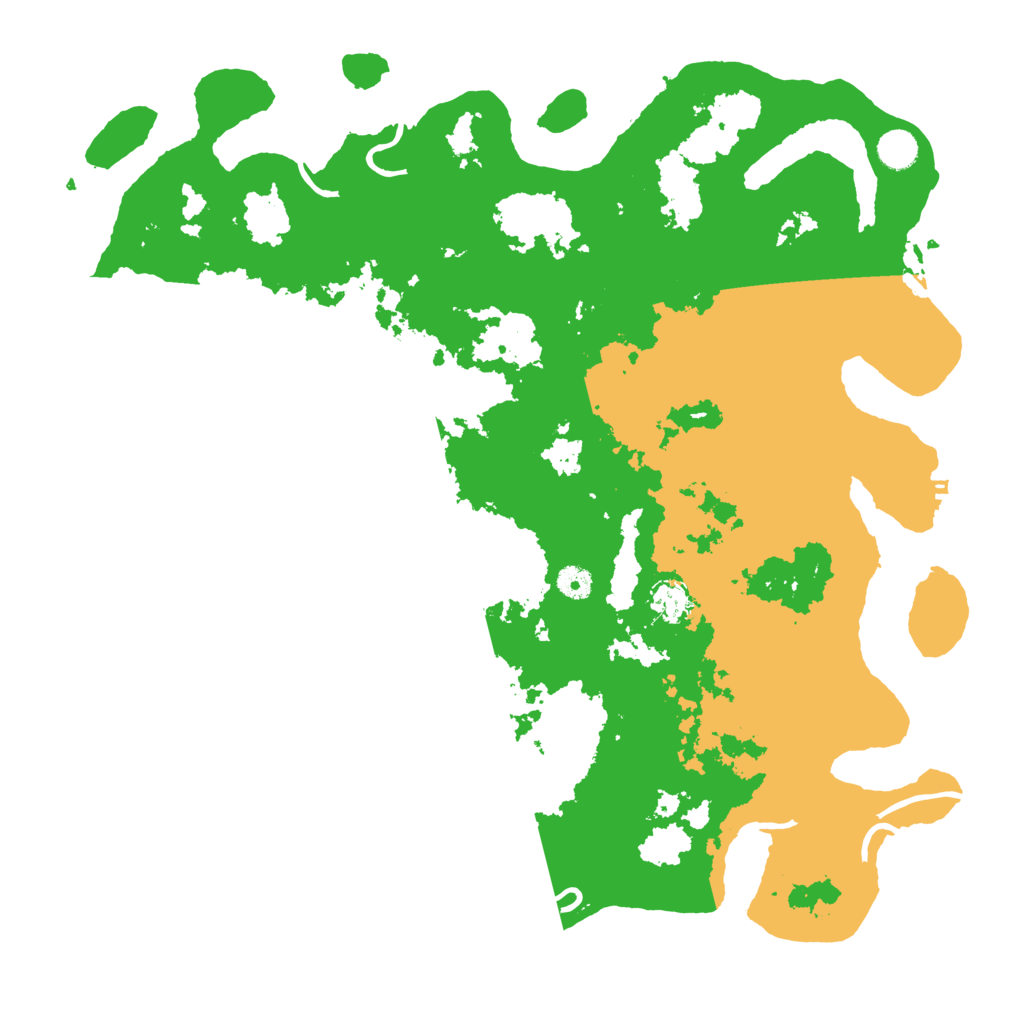 Biome Rust Map: Procedural Map, Size: 4500, Seed: 1721650256
