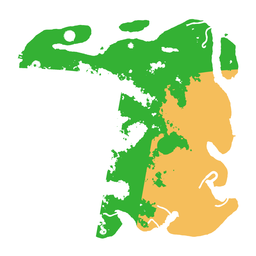 Biome Rust Map: Procedural Map, Size: 4000, Seed: 1288110891