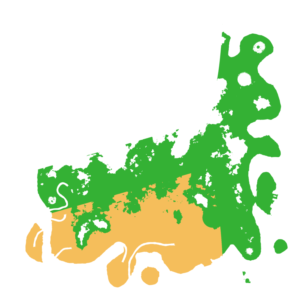 Biome Rust Map: Procedural Map, Size: 4000, Seed: 731640932
