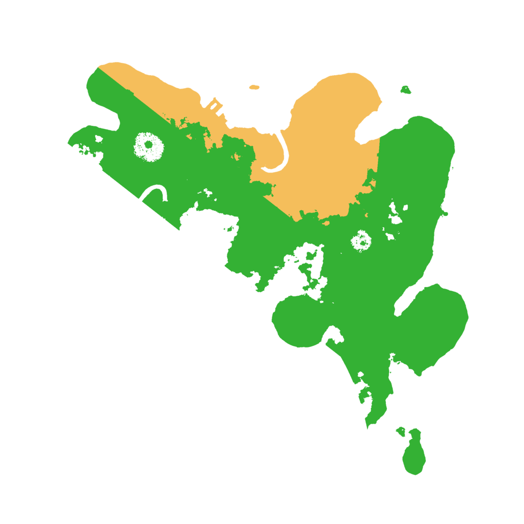 Biome Rust Map: Procedural Map, Size: 2700, Seed: 2456965