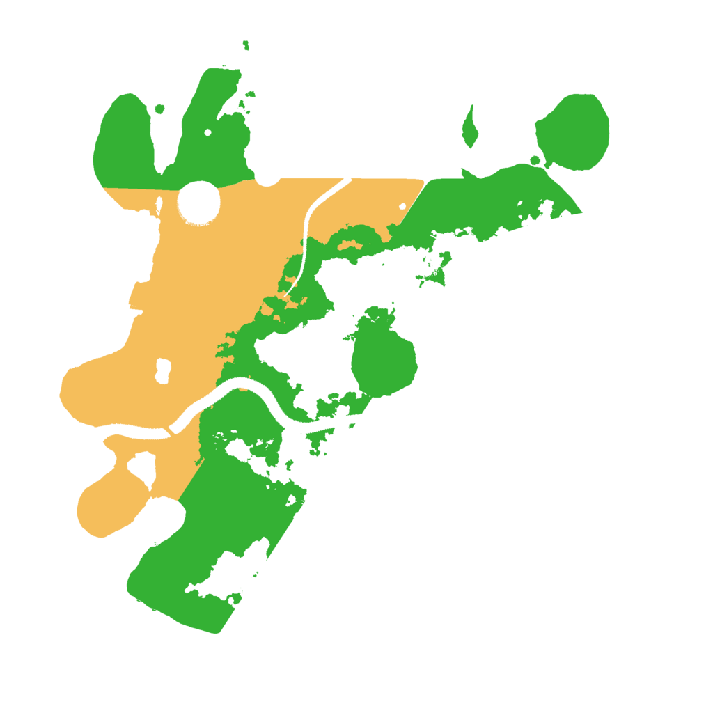 Biome Rust Map: Procedural Map, Size: 3000, Seed: 23776