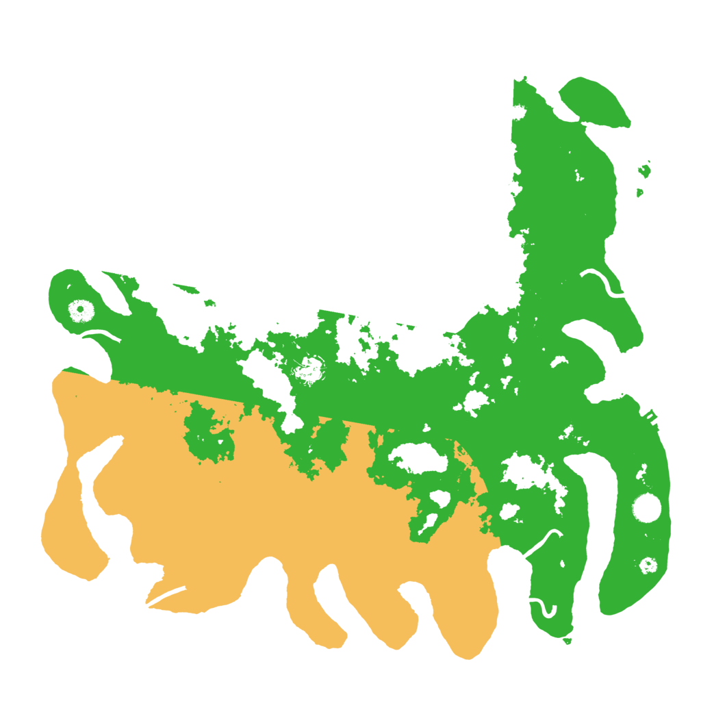 Biome Rust Map: Procedural Map, Size: 4300, Seed: 85733148