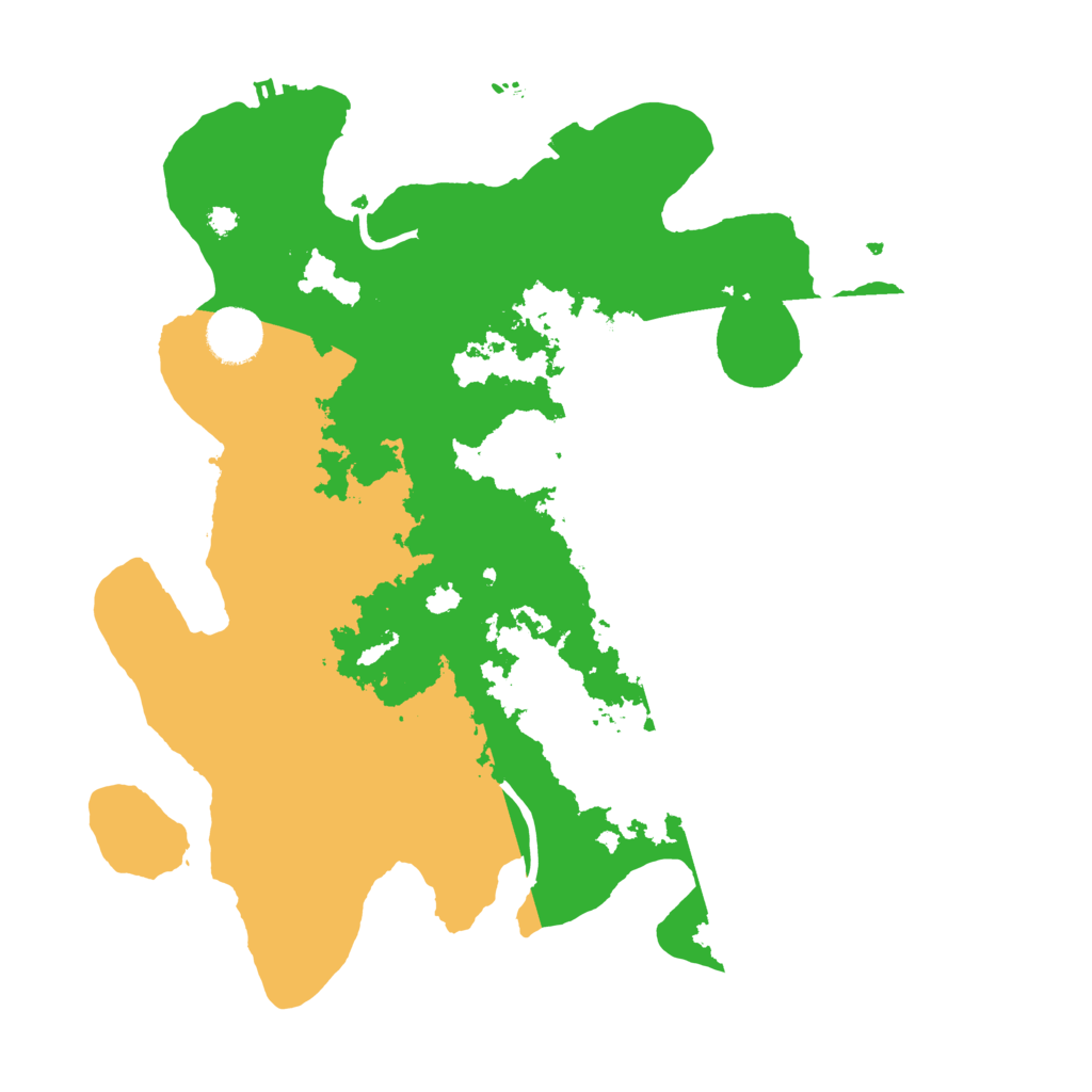 Biome Rust Map: Procedural Map, Size: 3500, Seed: 866092146