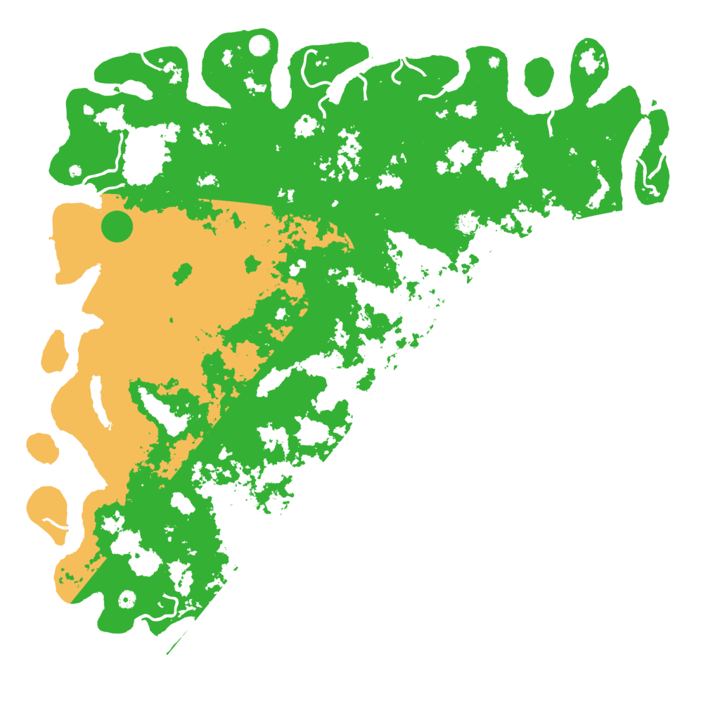Biome Rust Map: Procedural Map, Size: 6000, Seed: 12514588