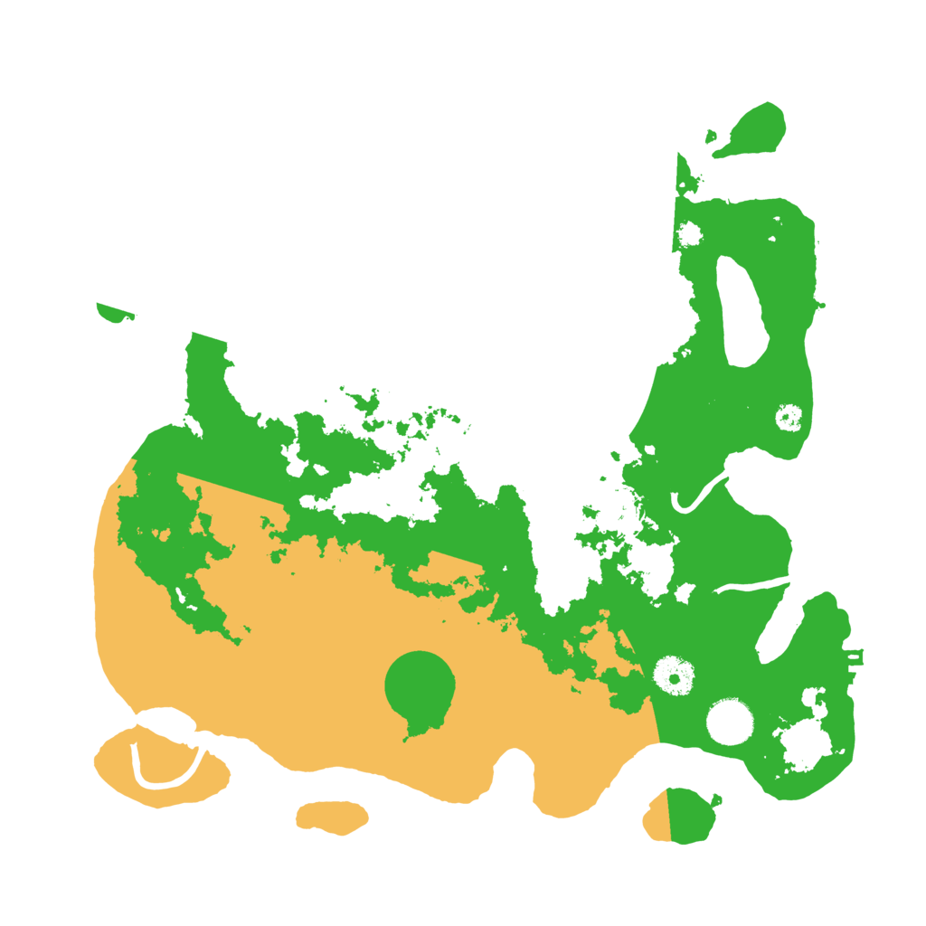Biome Rust Map: Procedural Map, Size: 3500, Seed: 1957460444
