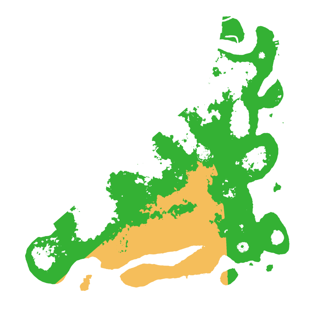 Biome Rust Map: Procedural Map, Size: 4300, Seed: 36572608
