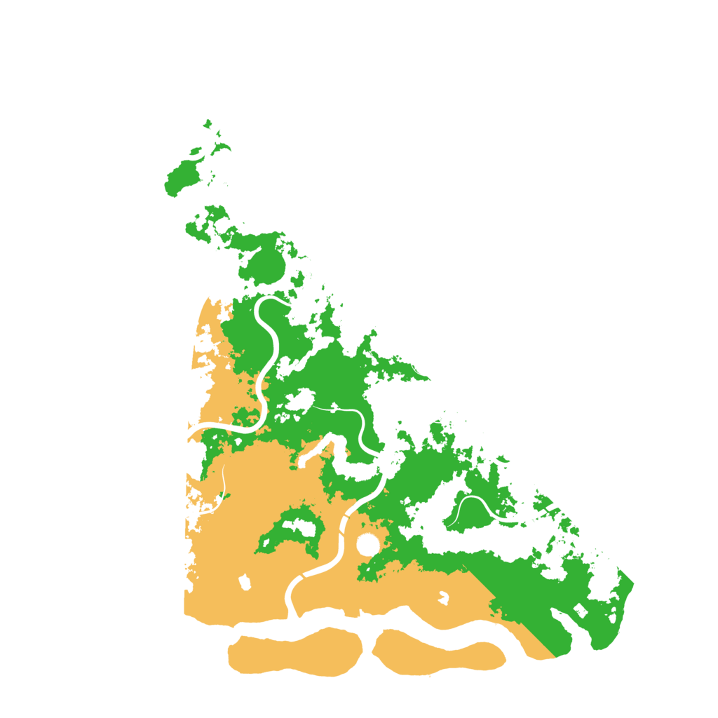 Biome Rust Map: Procedural Map, Size: 5500, Seed: 63452