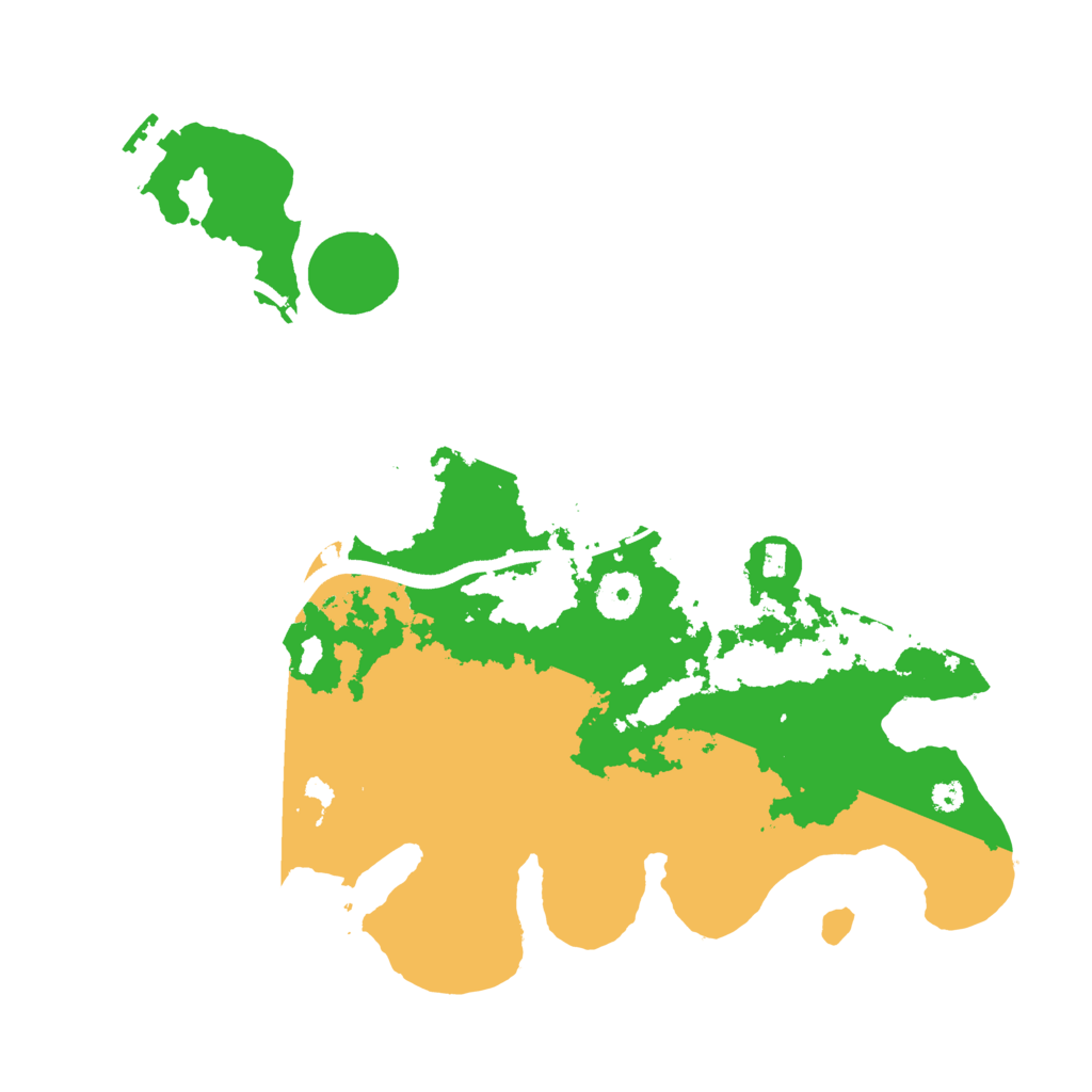 Biome Rust Map: Procedural Map, Size: 3500, Seed: 1572015065
