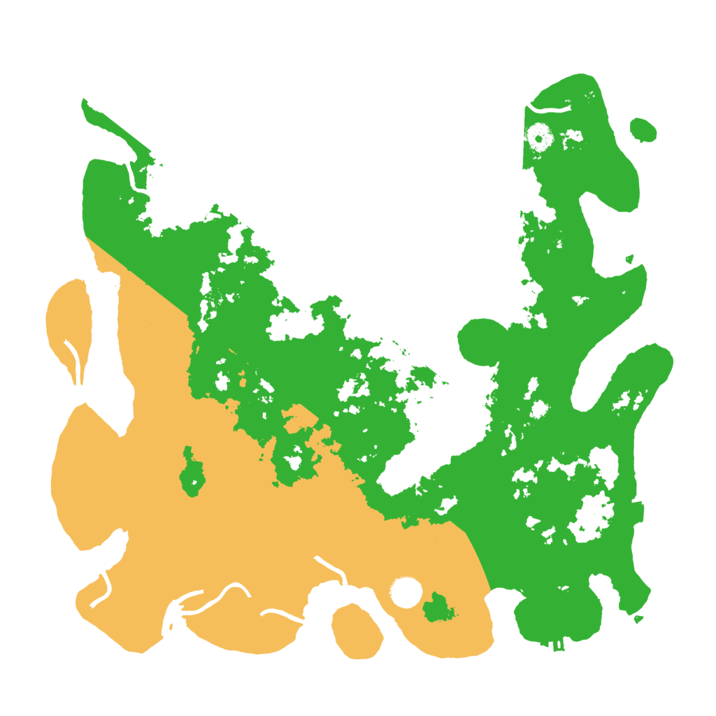 Biome Rust Map: Procedural Map, Size: 4000, Seed: 148671614