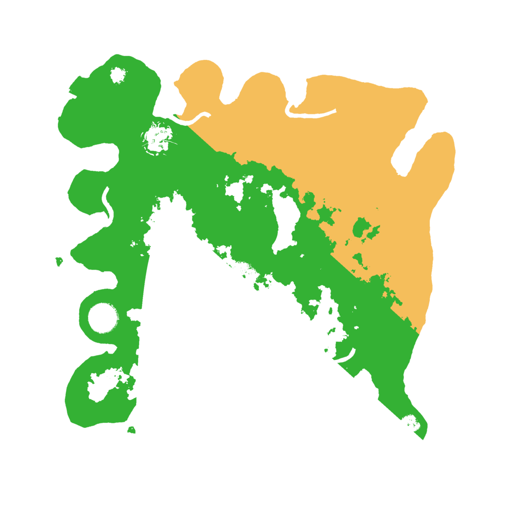 Biome Rust Map: Procedural Map, Size: 3000, Seed: 10110