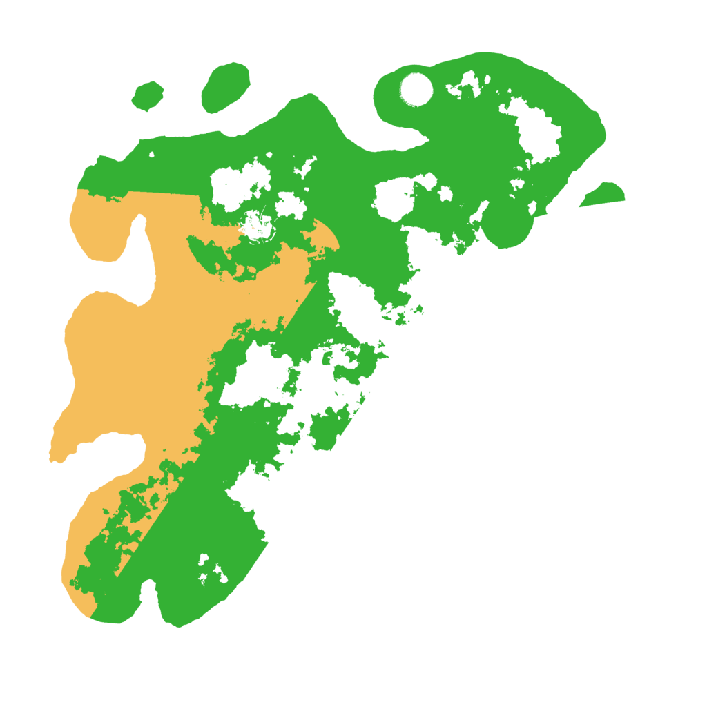 Biome Rust Map: Barren, Size: 3800, Seed: 43271552