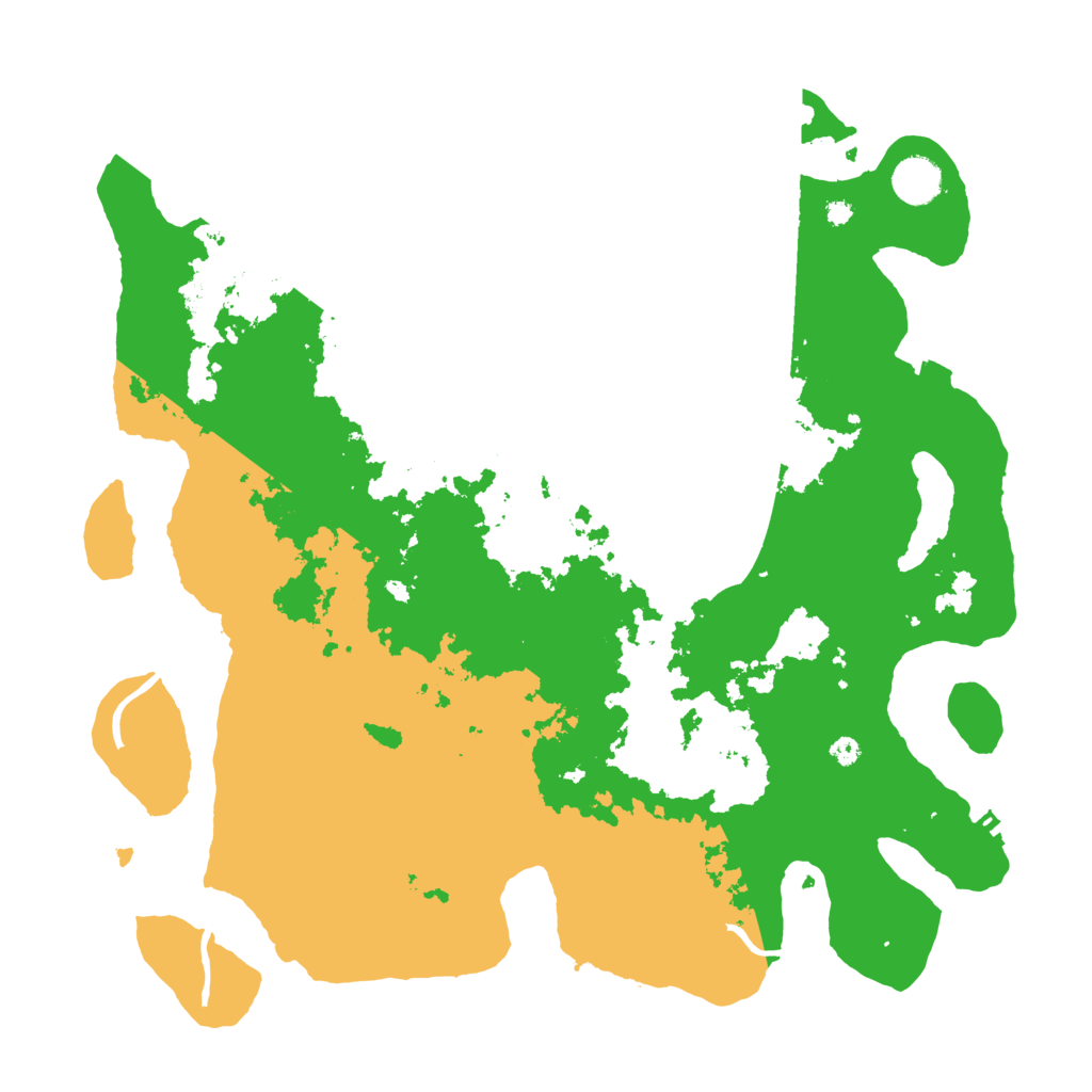 Biome Rust Map: Procedural Map, Size: 4000, Seed: 8394755