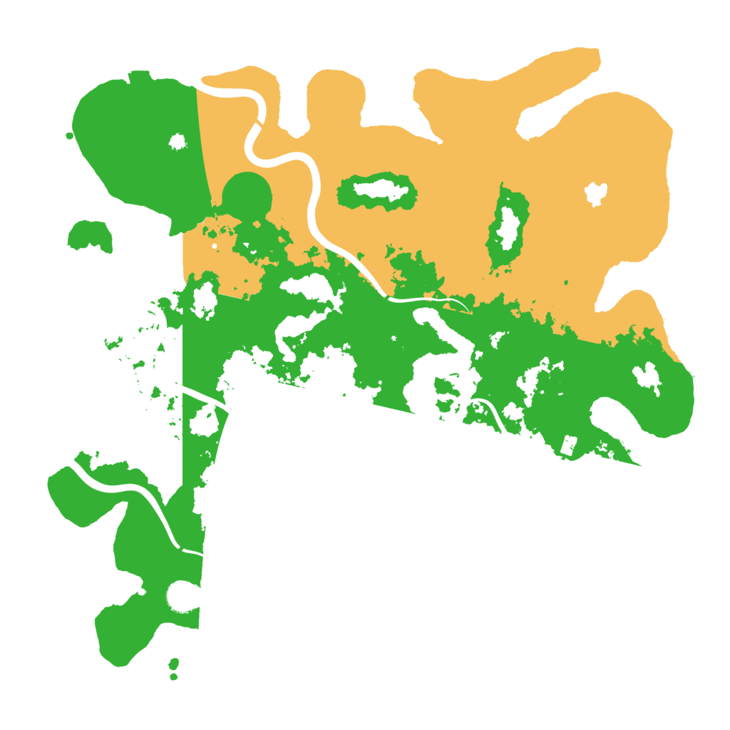 Biome Rust Map: Procedural Map, Size: 4000, Seed: 1260931058